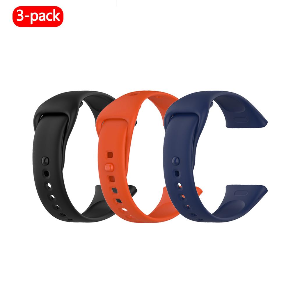 3-teiliges Redmi Uhrenarmband Smartwatch Silikonarmband passend für Xiaomi Redmi 3