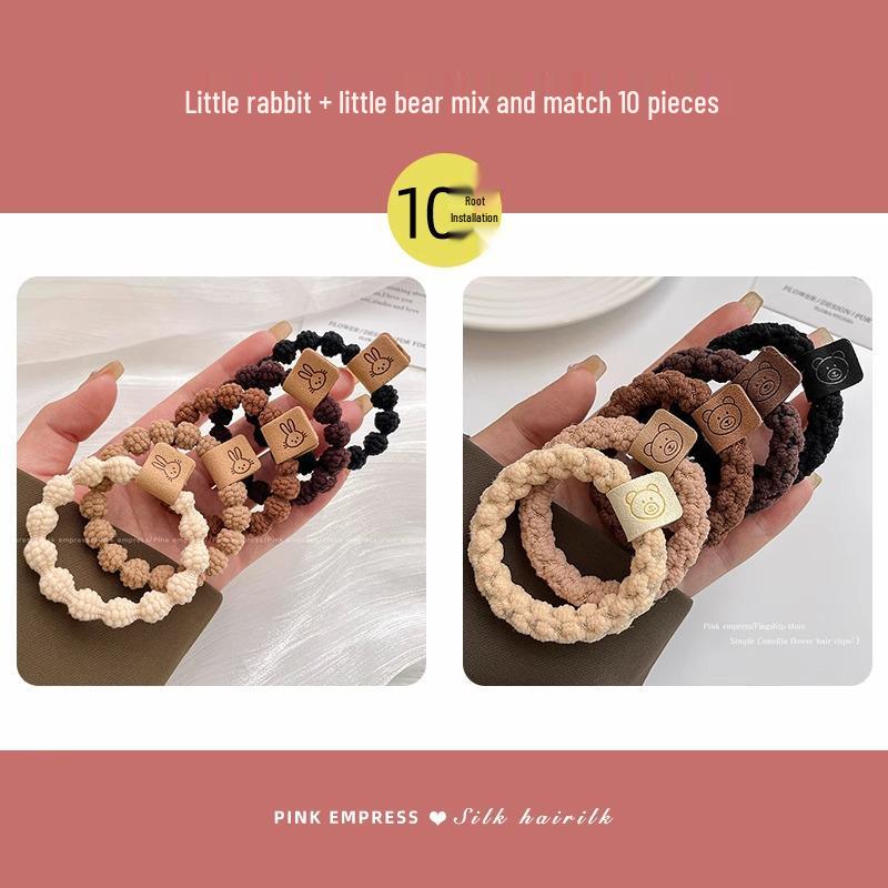 Wysokiej elastyczności gumki do włosów: Wytrzymałe gumki do włosów 2024 dla dziewcząt