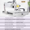 RSRDDY High-Precision 4-Axis Desktop CNC Engraving Machine