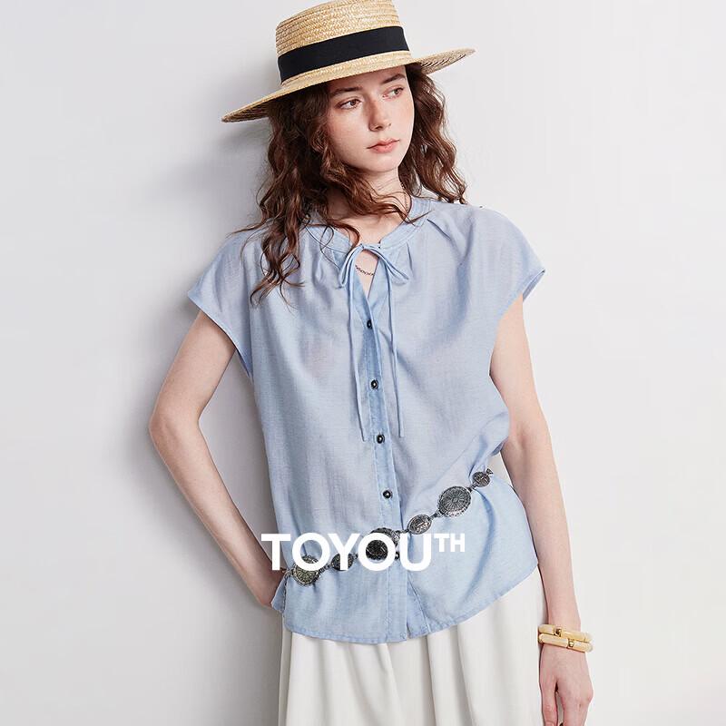 Chuyu Women s Linen Blend Relaxed Shirt L