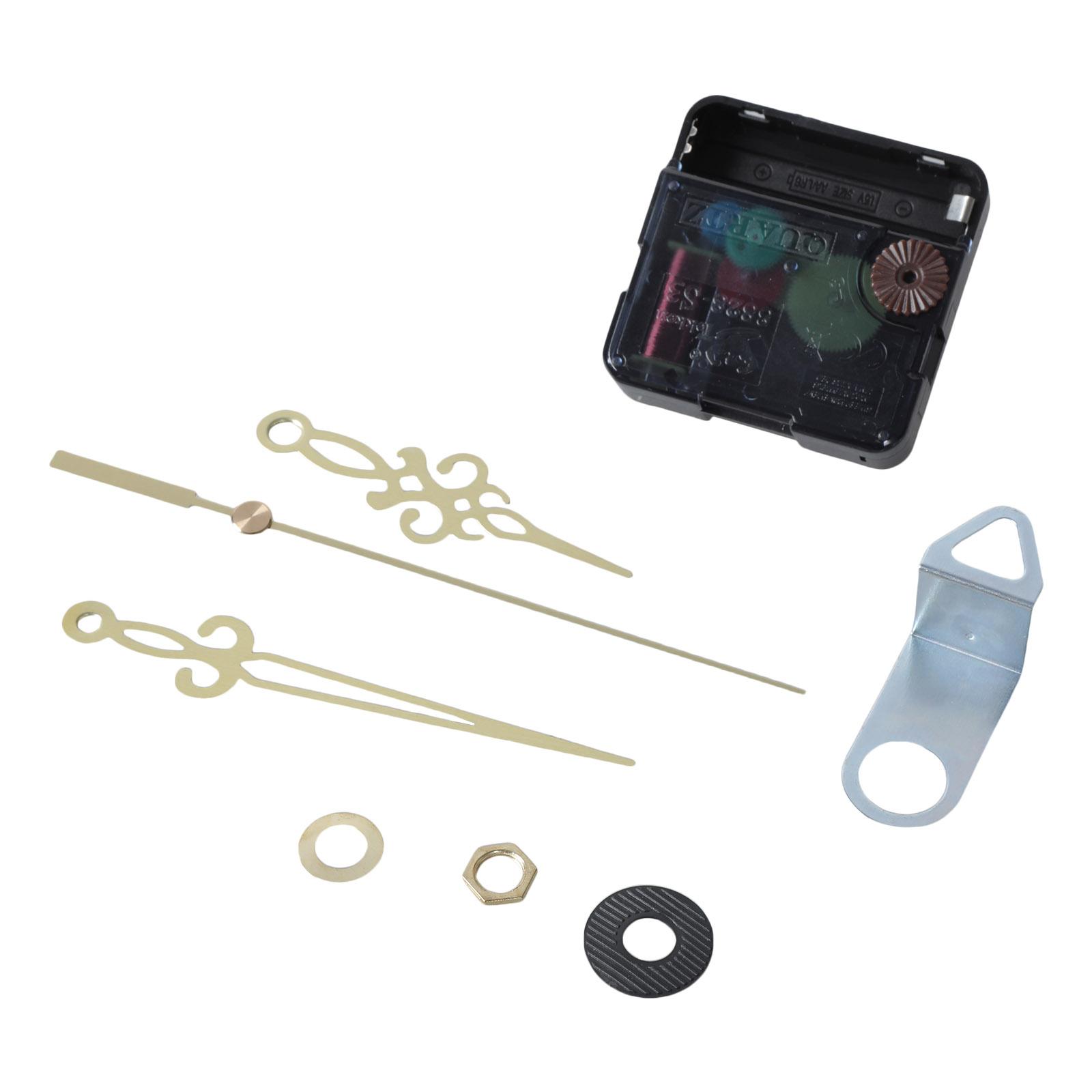 

Antique Arrowed Clock Hands and Clock Motor Kits Quiet Clock Mechanism Movement for DIY Wall Clock Repair Accessories A
