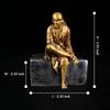 Saibaba Idol Shirdi Sai Baba Statue Sai Baba Idol Murti Religious God Idol for Car Dashboard & Home Decorative Showpiece Gift Item