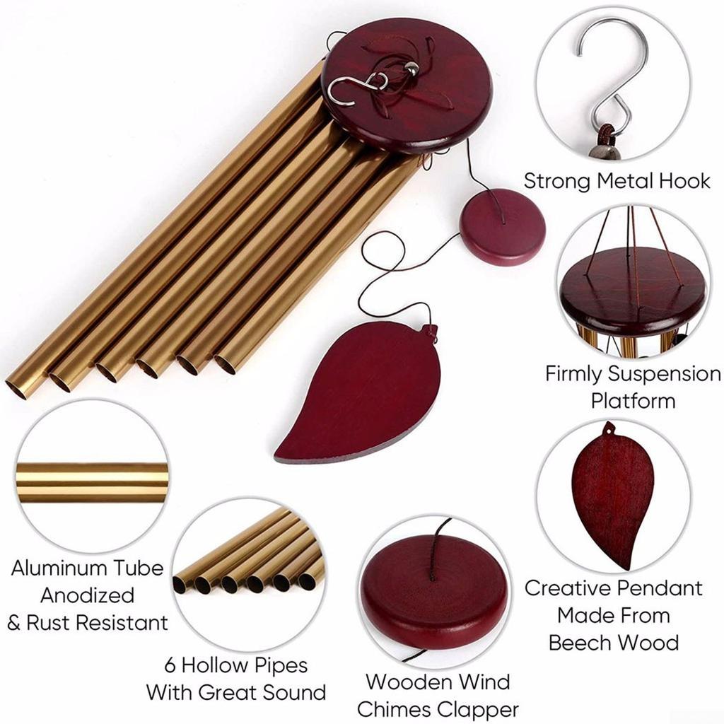 Outdoor Wind Chimes Party Patio Pendant Replacement
