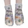 Herren Damen Lustig Unisex Neuheit 3D Gedruckte Knöchelsocken Dollar Schein Geld Muster Kurzschaftsocken Weihnachtsfeier Geschenk