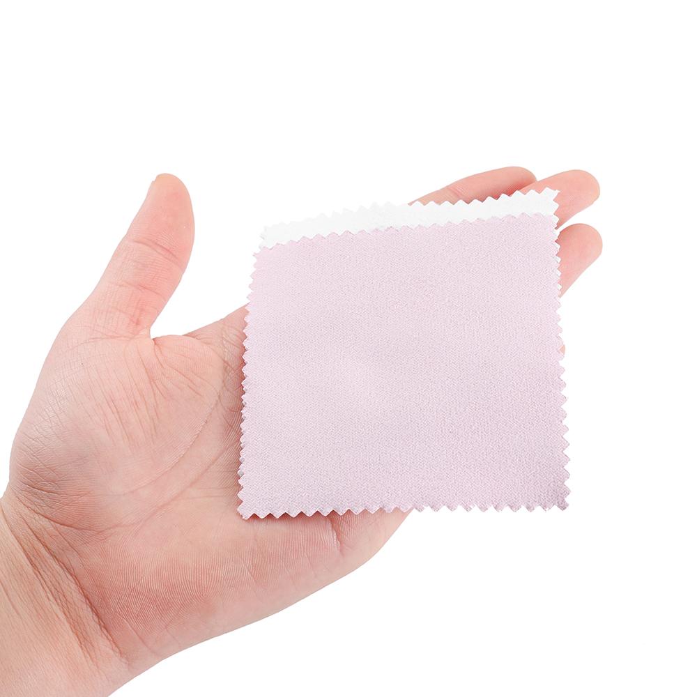 10-50pcs Polish Polishing Cloth Silver Color Cleaning  Polishing Cloth Soft Clean Wipe Wiping Cloth For Silver Gold Jewelry Tool