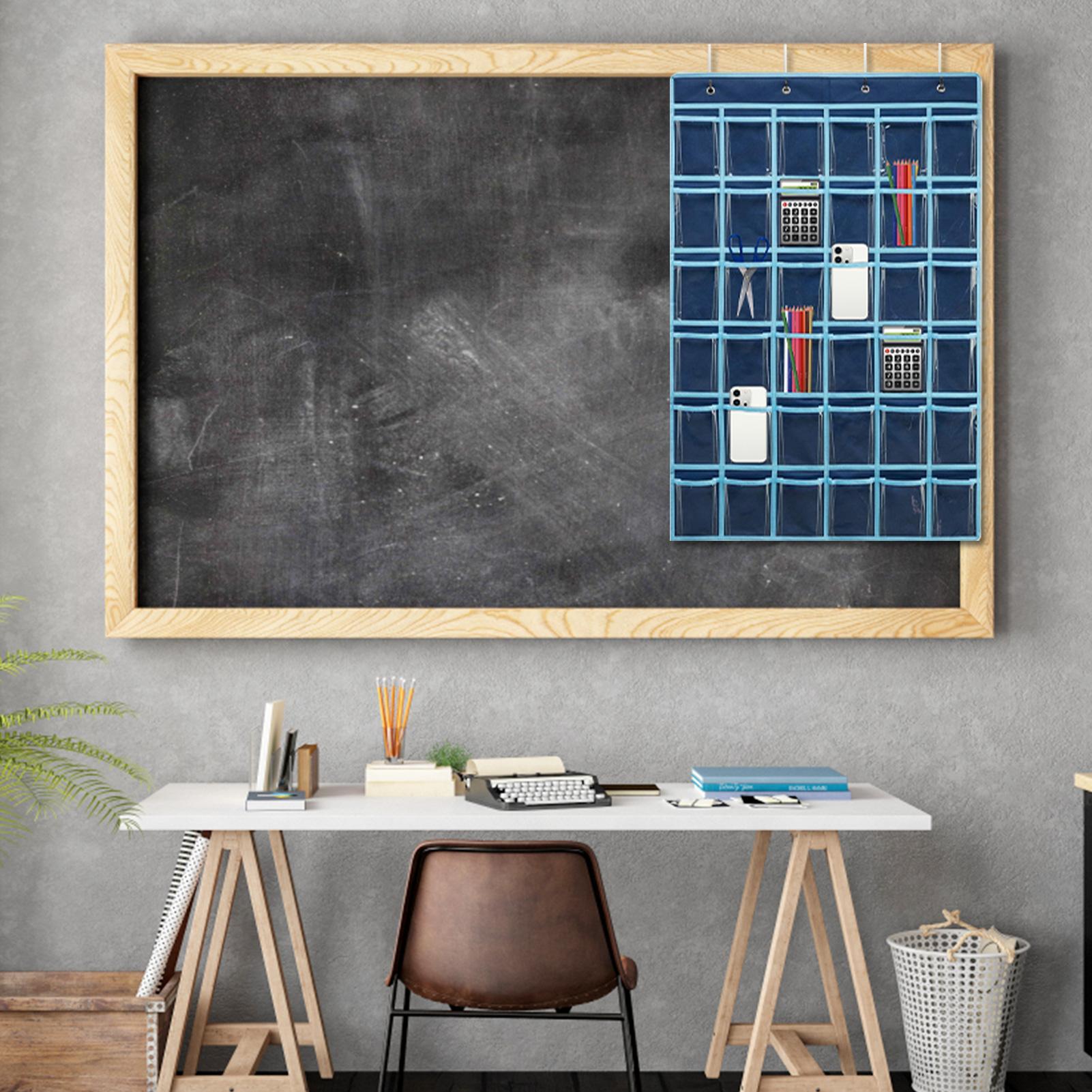 Сетка пронумерованная карманная таблица настенная классная карман для телефона декор сумки для хранения сотовых телефонов держатель калькулятора China Mainland