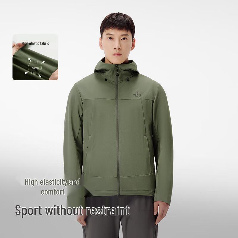 PELLIOT Men's Outdoor Windproof Softshell Jacket