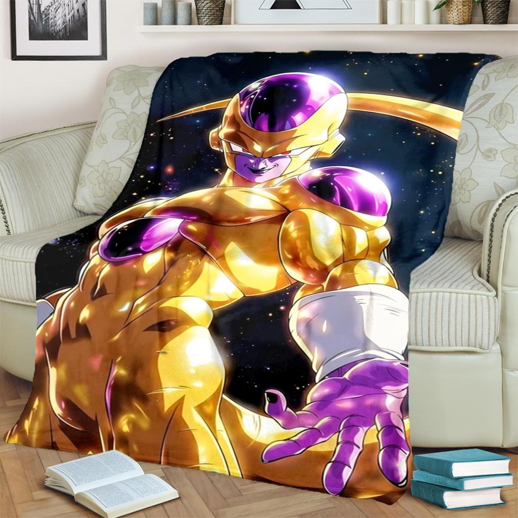 Dragon Ball! Blanket Flannel Warm Comfortable for Bedrooms, Sofas, Beds, Chairs, Picnics, Travel