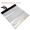 2pcs Multifunctional Waterproof Stationery Transparent Pen Bag Storage Map Holder