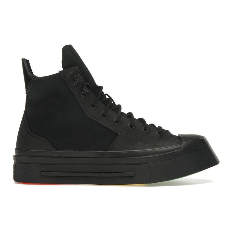 Converse Daily Paper X Chuck 70 De Luxe Squared High Pan-African Unisex Sneakers Black A12140C