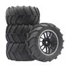4PCS 85mm 12mm Hex Monster Truck Wheel Rubber Tires for SCY 16101 Pro 16102 Pro WLTOYS 144001 144010 1/16 Off-Road RC CarParts