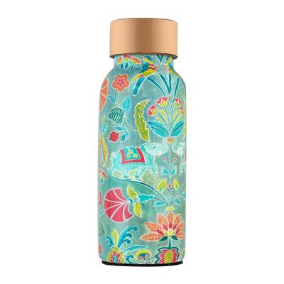 Printed Copper Water Bottle (450 Ml), Printed Water Copper Bottle, OGGN