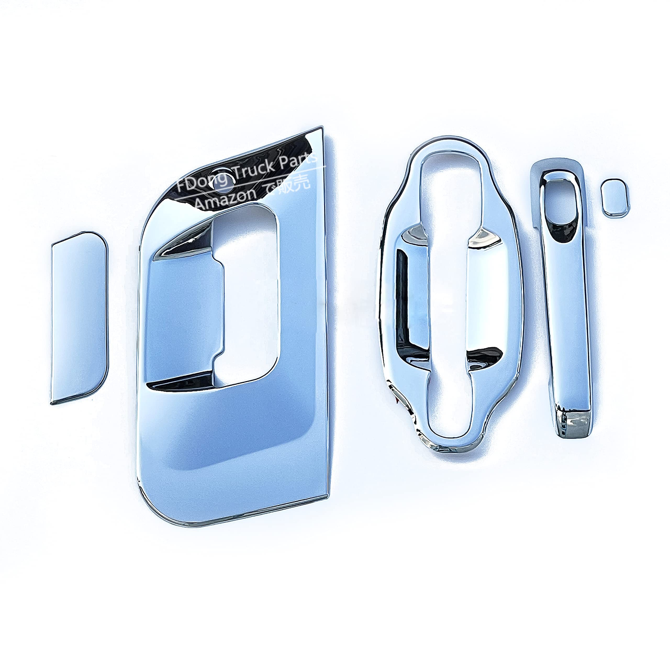 

Mitsubishi Fuso 17 Super 07 Super Great Super 23 Super Great Chrome Car Parts Door Handle Garnish with Button Covers for Sparkling Decorative Truck