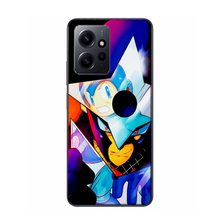 Game M-Megaman R-Rockman Phone Case For Redmi 12 13C 12C 15C 9 10 10C Note 13 Pro Plus 14 15 Pro 9T 9C 9A TPU Soft Cover Clear C