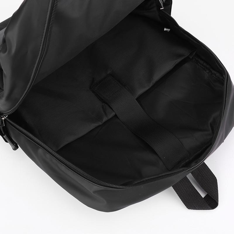 Schoolbag Spring and Summer New Business Backpack Men's Simple Large Capacity Laptop Bag Student School Bag Commuter Travel Bag