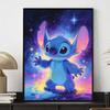 Disney 5D DIY All Diamond Art Painting Kit Stitch Space Galaxy Home Decor Gift