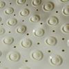 PVC Scalloped Bathtub Mat, Safety Shower with Drain Hole, Bathroom Mat, Creative Foot Mat, Easy to Clean, Washroom Mat