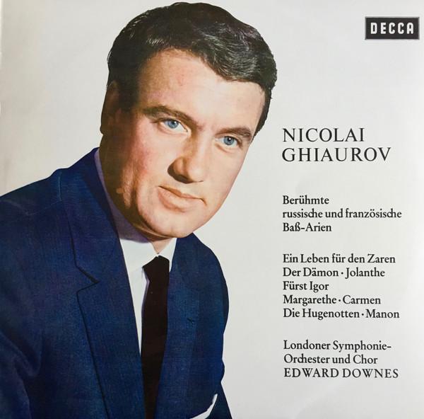 

LP Record NICOLAI GHIAUROV, LONDON SYMPHONY O - Berühmte Baß-Arien Aus Russischen U SXL21103B Decca Germany Classical Used
