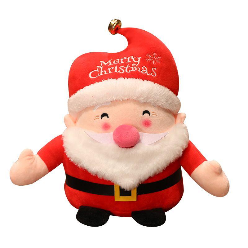Deer 20cm Santa Plush Toy Stuffed Doll Christmas Series Gifts For Children