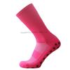 Chaussettes de Football Antidérapantes Hexagonales pour Hommes et Femmes - Couleur Unie, Rembourrage Épais, Grip Compétition Pro
