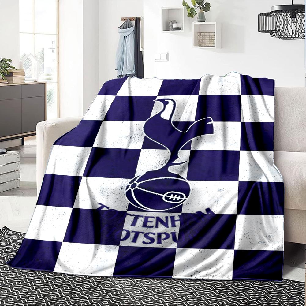 1pc T-Tottenham Hotspur Blanket, Gift, for Men and Women, Soft Blanket, Good for Sofa Bed Couch Travel, Lightweight Flannel Blanket