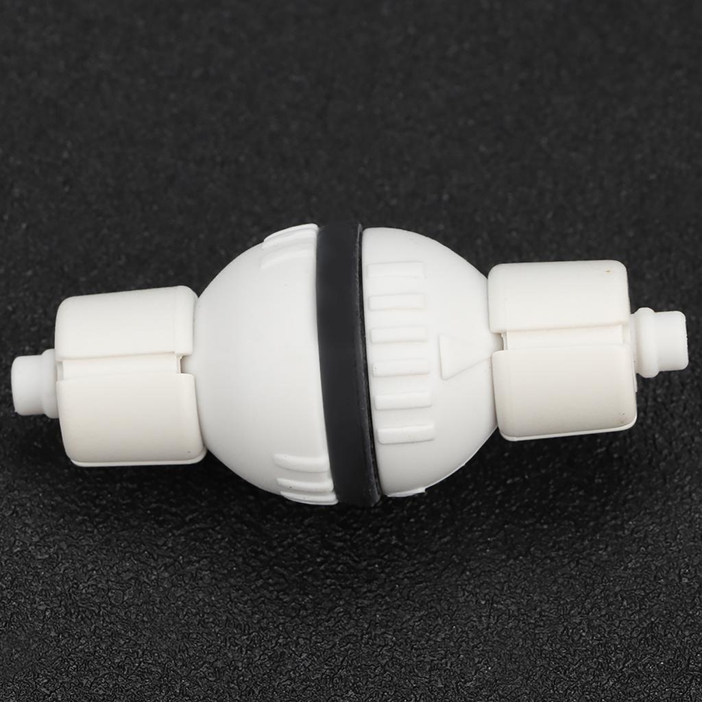I-577 ABS Plastic Water Plants Fish   Explosion-Proof Check Valve CO2 Carbon Dioxide Control for Aquarium