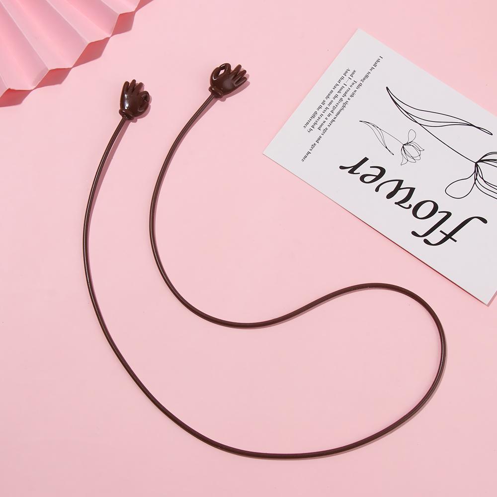 Durable Silicone Glasses Chain Sports Glasses Strap Eyewear Lanyard Neck Cord Eyeglasses Rope