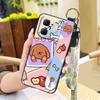 Shockproof Fashion Design Phone Case For infinix Hot50i/Smart9/X6531/X6532 Durable Anti-knock Lanyard Cartoon Protective