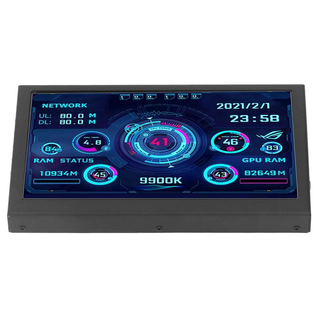 Computer Monitor Secondary Display Screen 7in High Definition Accessory for Home