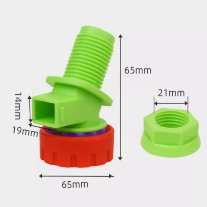 

1pc Compost Bucket Tap Plastic Adjustable Water Flow Faucet 1pcs pack
