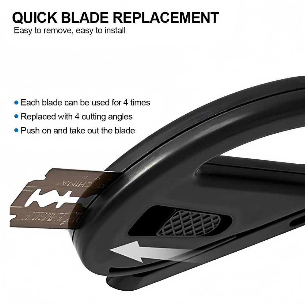Vinyl Handheld Wrap Film Cutter Knife Safety Wrapping Paper Backing Slitter Carbon Fiber Cutting For Color Changing Film Knife