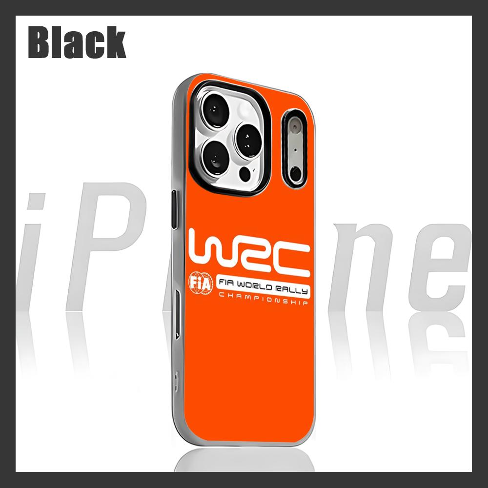 

Модный Чехол для Телефона с Логотипом WRC Racing для iPhone 17 air 16 e 15 14 13 12 11 Pro Max Plus Черный 2-в-1 Желейный чехол iPhone 11 Pro