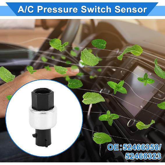 1 Pc A/C Pressure Switch Sensor for Chevrolet Tahoe 1995-2000 Engine Air Conditioning Refrigerant Pressure Transducer
