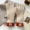 1Pair Women Winter Warm Cycling Riding Outdoor Activities Windproof Thickened Wrist Protection