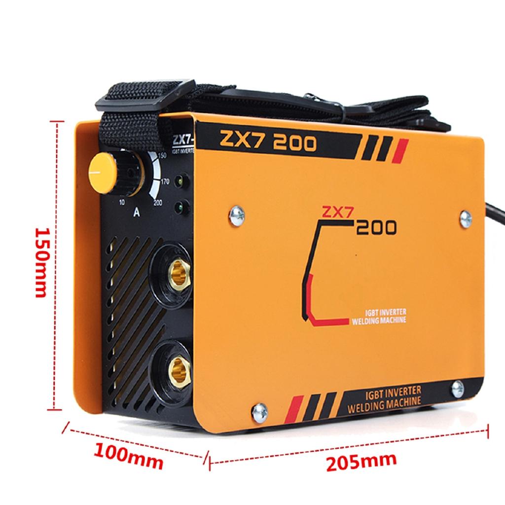 10-200A Mini Electric Welding Machine ZX7-200MINI Arc Welder 2.5-3.2mm for Tig Welding Soldering Working Adjustable 220V