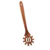 Ergonomischer Griff Kochlöffel Holz 30cm Länge Antihaft Spaghetti Gabel Zange für Hausköche und Professionelle Nutzung