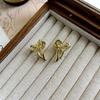 2-4pcs Mini Small Bow Hair Clip for Women Girl Cute Metal Hair Accessories Broken Hair Bang Claw Side Head Clip Summer Headdress