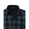 Men's Casual Hawaiian Shirt Short-sleeved European And American Plaid Shirt