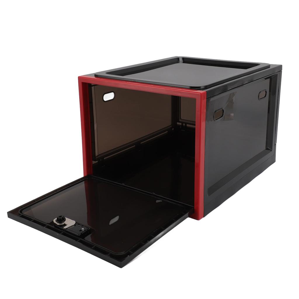 Velká lékárnička s uzamykáním Průhledná plastová uzamykatelná úložná krabice 3místný kombinační zámek Krabička na jídlo na svačiny Telefon Tablet