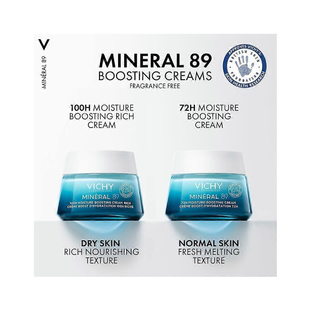 Vichy Mineral 89 100HR Rich Hydrating Cream 50ml