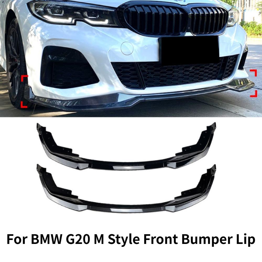 MP-Stil Frontstoßstangenlippe Splitter Spoiler für BMW 3er G20 320i 330i Sport 2019-2022 Auto Außenzubehör zur Nachrüstung