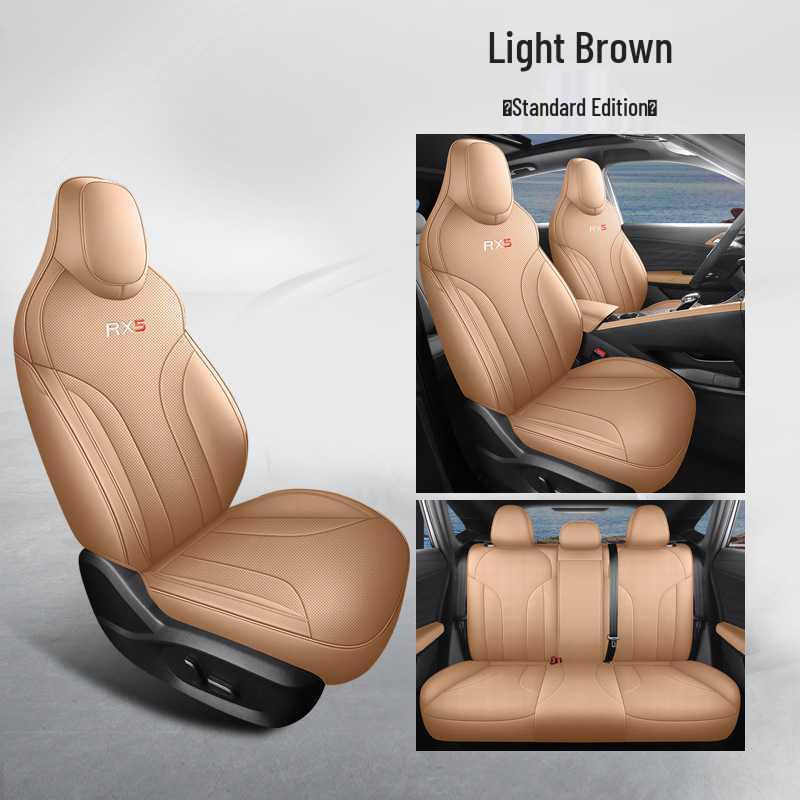 All-Season Leather Car Seat Cushion for Roewe RX5 Five-Seater Note: Model Year