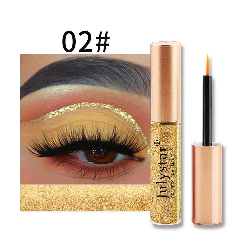 Eyeliner, perłowy eyeliner, pisak do eyelinera, wodoodporny i odporny na olej płynny cień do powiek, kolorowy eyeliner.