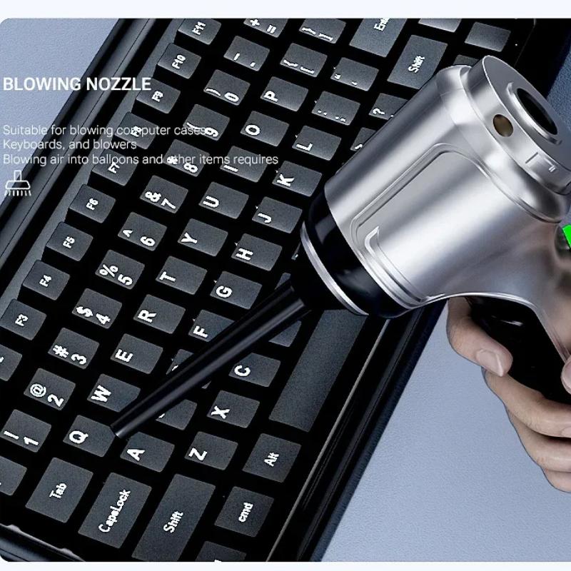 Car Vacuum CIeaner 638000Pa Wireless Brushless Mini Handheld Cleaning Machine Powerful Portable Blower Vacuum Cleaner for Car Home