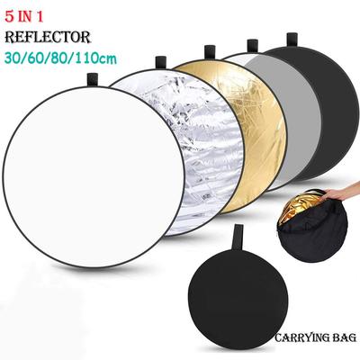 60cm 80cm 110cm Tragbares Outdoor Fotostudio Reflektor Fotografie Lichtdiffusor Faltbar