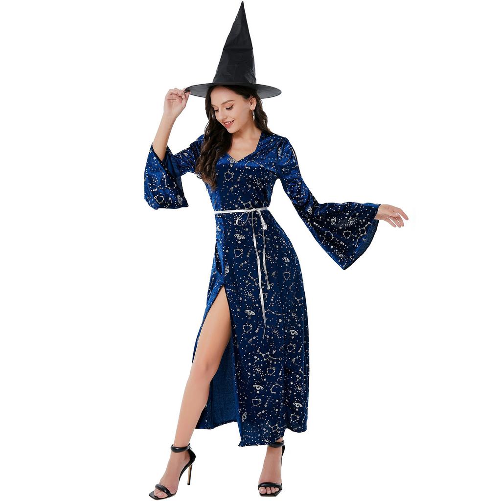 Witch Costume, Evil Witch Dress Cospay Cosplay Halloween Witch Costume