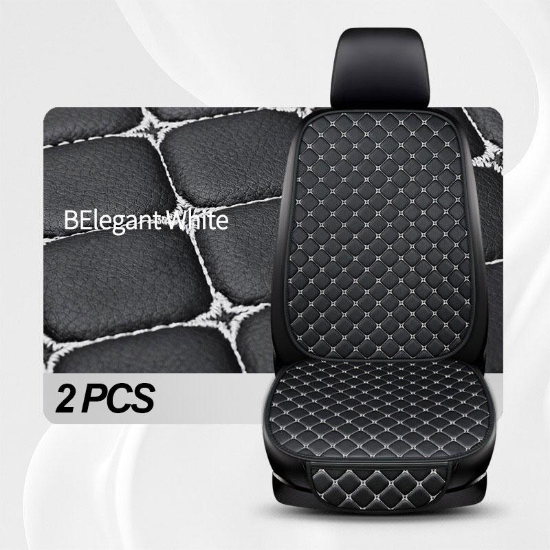 PU Leather Car Seat Cover Universal Seat Cushion Auto Chair Protective Cover Auto Protector Pad with Storage Pocket