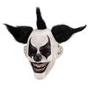 Scary Demon Clown Mask with Hair For Halloween Cosplay Props Costume Party Gift