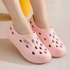 New summer fashion couple men's beach bag head hole shoes home soft sole EVA outer wear comfortable shoes