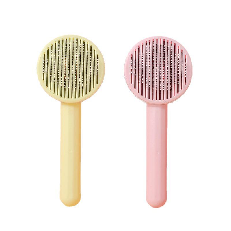 Self-Cleaning Pet Massage Comb for Hair Removal